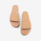 Women's Slide Platform Soil Light