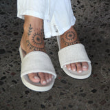Women's Pable Slide Sea Salt/Natural