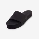 Women's Slide Platform Black