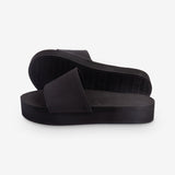 Women's Slide Platform Black