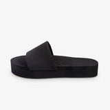 Women's Slide Platform Black