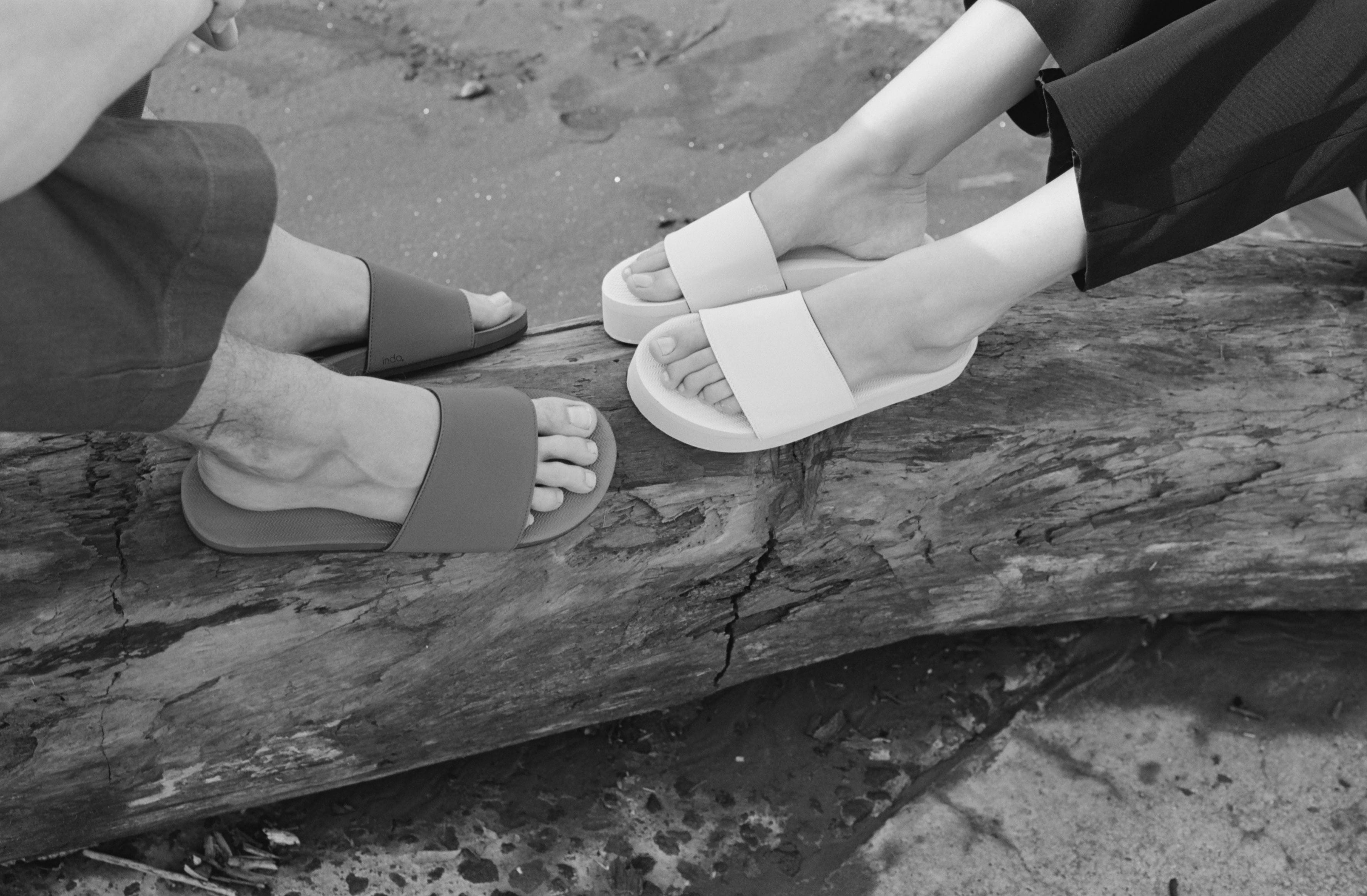 Women's Slide Platform - Soil Light - Indosole